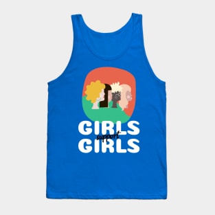 girls support girls Tank Top